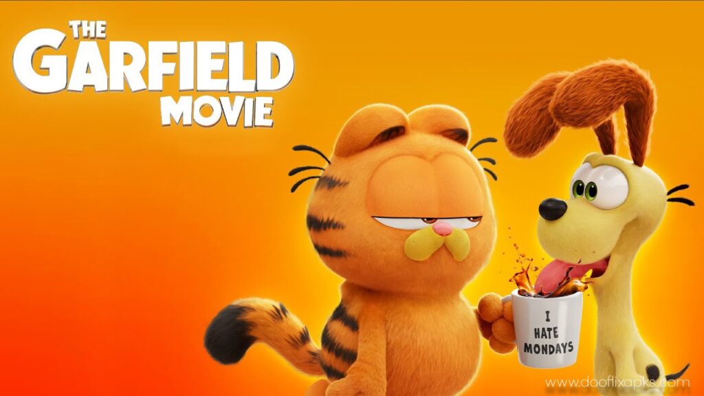 the garfield movie on dooflix app